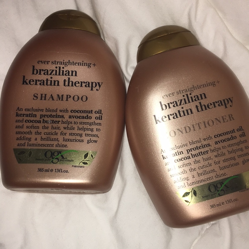 Brazilian Keratin Therapy Shampoo & Conditioner